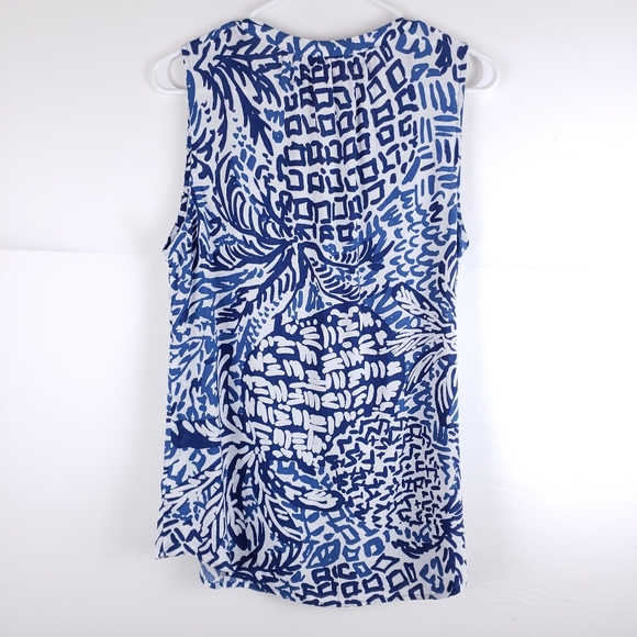 NWT Lilly Pulitzer Sleeveless Stacy Top Size M - Picture 3 of 7
